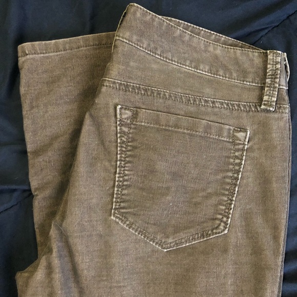 Corduroy LOFT Modern Strait Pants - Picture 1 of 7